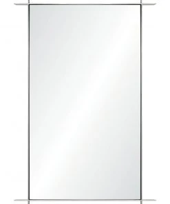 DECOR Barclay Butera For Mirror Home Polished Stainless Steel Mirror