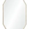 Barclay Butera For Mirror Home Antiqued Silver Leaf Mirror