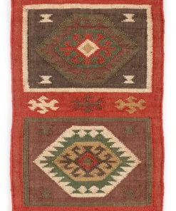Jaipur Living Amman Handmade Geometric Red/ Gold Area Rug RUGS