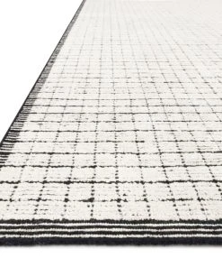Loloi Beverly Hand Loomed Ivory / Black Rug 11 Loloi Beverly Hand Loomed Ivory / Black Rug