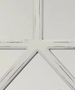 Jamie Young Virginia Mirror In Ivory Painted Wood DECOR