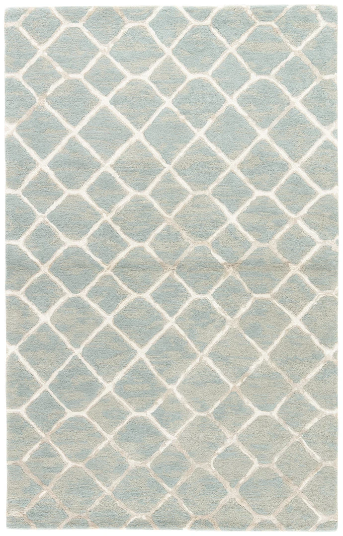 Jaipur Living Totten Handmade Trellis Blue/ Cream Area Rug RUGS 3 Jaipur Living Totten Handmade Trellis Blue/ Cream Area Rug RUGS
