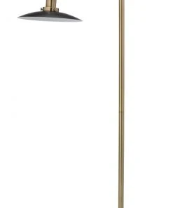 Jamie Young Mid-Century Modern Floor Lamp – Antique Brass Floor Lamps