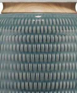 Jamie Young Graham Table Lamp In Blue Ceramic Table Lamps