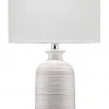 Jamie Young Ashwell Table Lamp In White/Natural Ceramic 2 Jamie Young Ashwell Table Lamp In White/Natural Ceramic