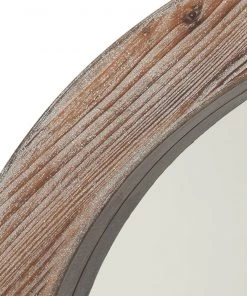 Jamie Young Reclaimed Mirror In Natural Wood