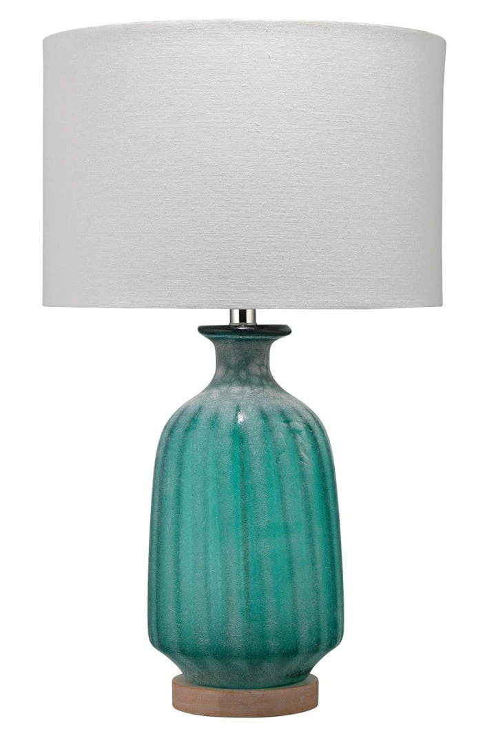 Jamie Young Aqua Frosted Glass Table Lamp With Shade Table Lamps 3 Jamie Young Aqua Frosted Glass Table Lamp With Shade Table Lamps