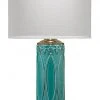 Table Lamps Jamie Young Tabitha Table Lamp In Turquoise Ceramic 2 Table Lamps Jamie Young Tabitha Table Lamp In Turquoise Ceramic