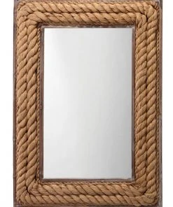 DECOR Jamie Young Rectangle Jute Mirror