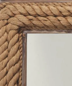 DECOR Jamie Young Rectangle Jute Mirror