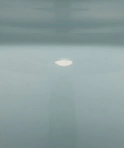 Jamie Young Bubble Ceramic Table Lamp With Drum Shade In Blue Table Lamps