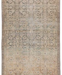 Jaipur Living Atkins Trellis Gold/ Green Area Rug