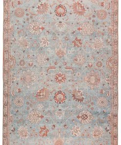 RUGS Jaipur Living Poppy Oriental Light Blue/ Orange Area Rug