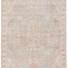 RUGS Jaipur Living Fay Medallion Orange/ Light Blue Area Rug