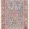 RUGS Jaipur Living Fiddler Medallion Pink/ Blue Area Rug 1 RUGS Jaipur Living Fiddler Medallion Pink/ Blue Area Rug