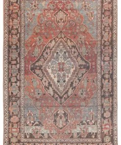 RUGS Jaipur Living Wesleyan Medallion Rust/ Gray Area Rug
