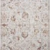 Loloi Bonney Power Loomed Silver / Sunset Rug