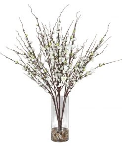 Uttermost Quince Blossoms Silk Centerpiece
