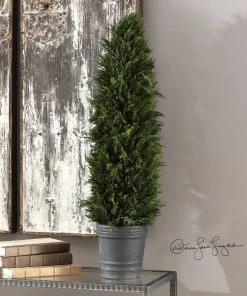 DECOR Uttermost Cypress Cone Topiary