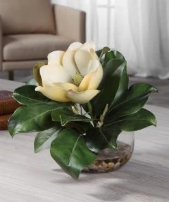 Uttermost Celia Silk Magnolia Accent DECOR
