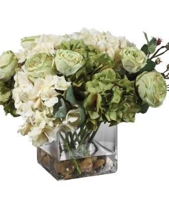 Uttermost Cecily Hydrangea Bouquet 12 Uttermost Cecily Hydrangea Bouquet