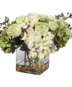 Uttermost Cecily Hydrangea Bouquet 13 Uttermost Cecily Hydrangea Bouquet