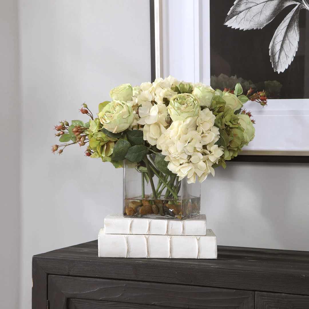 Uttermost Cecily Hydrangea Bouquet 4 Uttermost Cecily Hydrangea Bouquet