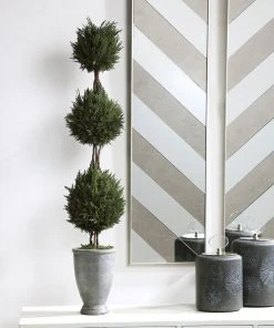 Uttermost Cypress Triple Topiary