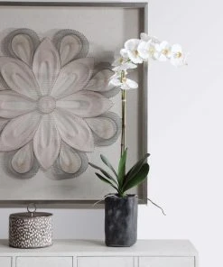 Uttermost Eponine White Orchid DECOR