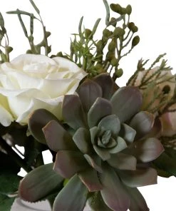 Uttermost Belmonte Floral Bouquet & Vase DECOR