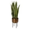 DECOR Uttermost Fasita Brass Planter 2 Cartons