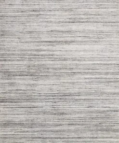 Loloi Brandt Hand Loomed Silver / Stone Rug Solid Rugs