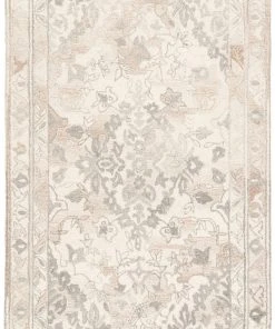 RUGS Jaipur Living Arabia Handmade Floral White/ Gray Area Rug