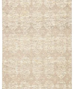 Jaipur Living Dentelle Hand-Knotted Geometric Beige/ Gold Area Rug RUGS