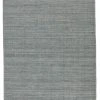 Jaipur Living Danan Handmade Solid Blue/ Gray Area Rug RUGS