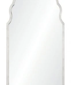 Bunny Williams For Mirror Home Distressed Silver Leaf Iron Mirror DECOR