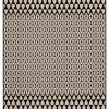 Jaipur Living Traveller Indoor/ Outdoor Geometric Black/ Ivory Area Rug