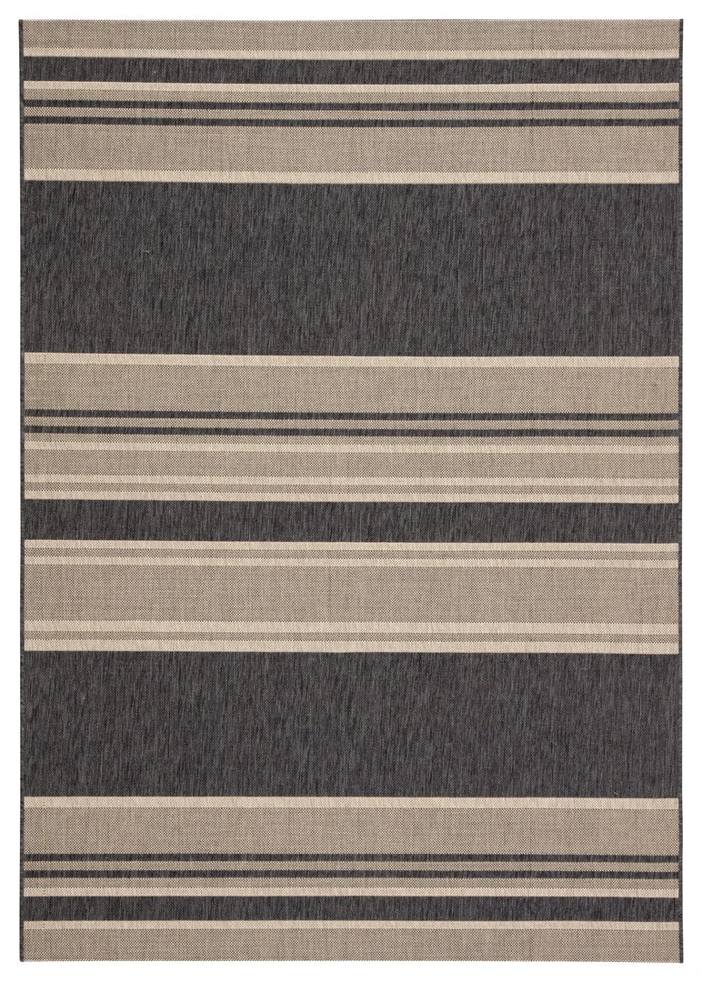 Jaipur Living Pilot Indoor/ Outdoor Stripe Gray/ Beige Area Rug 3 Jaipur Living Pilot Indoor/ Outdoor Stripe Gray/ Beige Area Rug