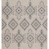 Jaipur Living Compass Indoor/ Outdoor Tribal Ivory/ Blue Area Rug 1 Jaipur Living Compass Indoor/ Outdoor Tribal Ivory/ Blue Area Rug