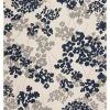 Jaipur Living Mariner Indoor/ Outdoor Floral Blue/ Gray Area Rug RUGS 2 Jaipur Living Mariner Indoor/ Outdoor Floral Blue/ Gray Area Rug RUGS