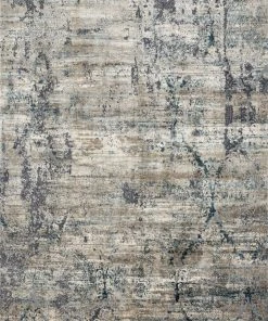 RUGS Loloi Cascade Power Loomed Taupe / Blue Rug