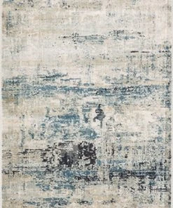 RUGS Loloi Cascade Power Loomed Ocean / Grey Rug 8 RUGS Loloi Cascade Power Loomed Ocean / Grey Rug