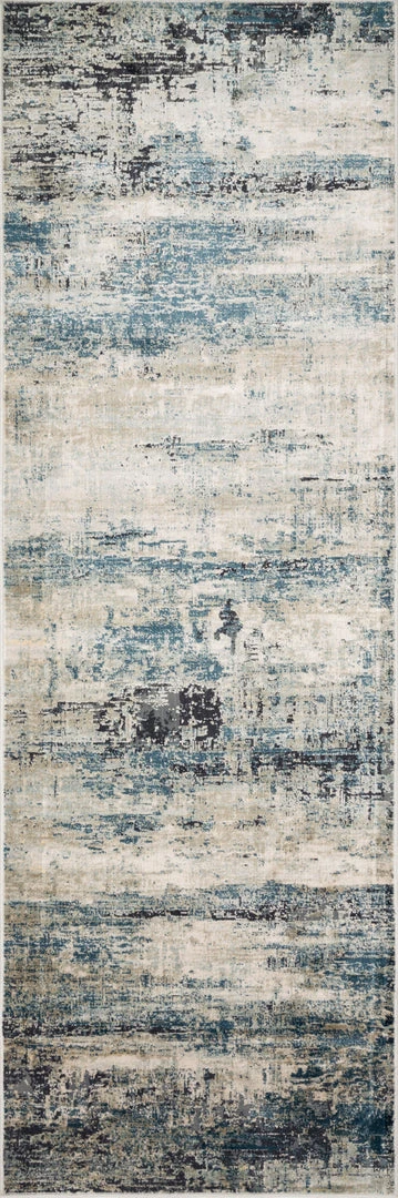 RUGS Loloi Cascade Power Loomed Ocean / Grey Rug 5 RUGS Loloi Cascade Power Loomed Ocean / Grey Rug