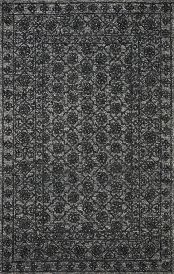 RUGS Loloi Cecelia Hand Tufted Smoke / Dk. Grey Rug 3 RUGS Loloi Cecelia Hand Tufted Smoke / Dk. Grey Rug
