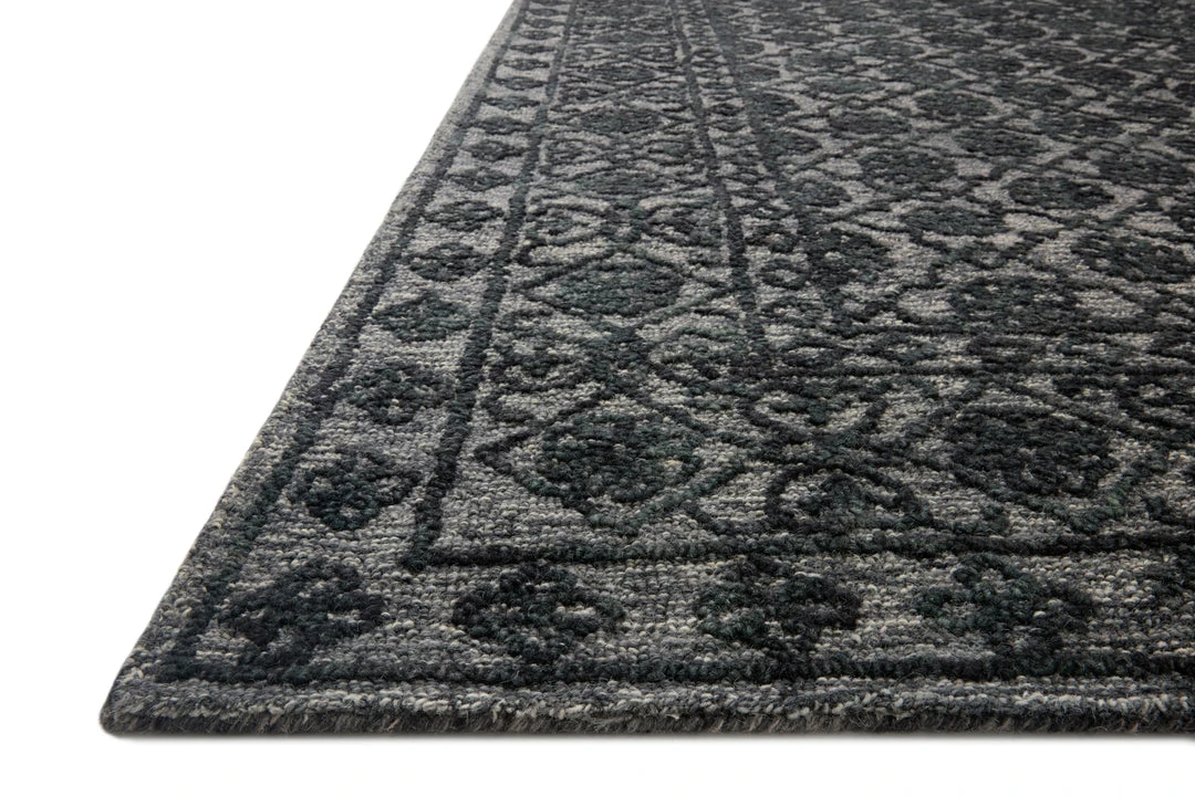 RUGS Loloi Cecelia Hand Tufted Smoke / Dk. Grey Rug 5 RUGS Loloi Cecelia Hand Tufted Smoke / Dk. Grey Rug
