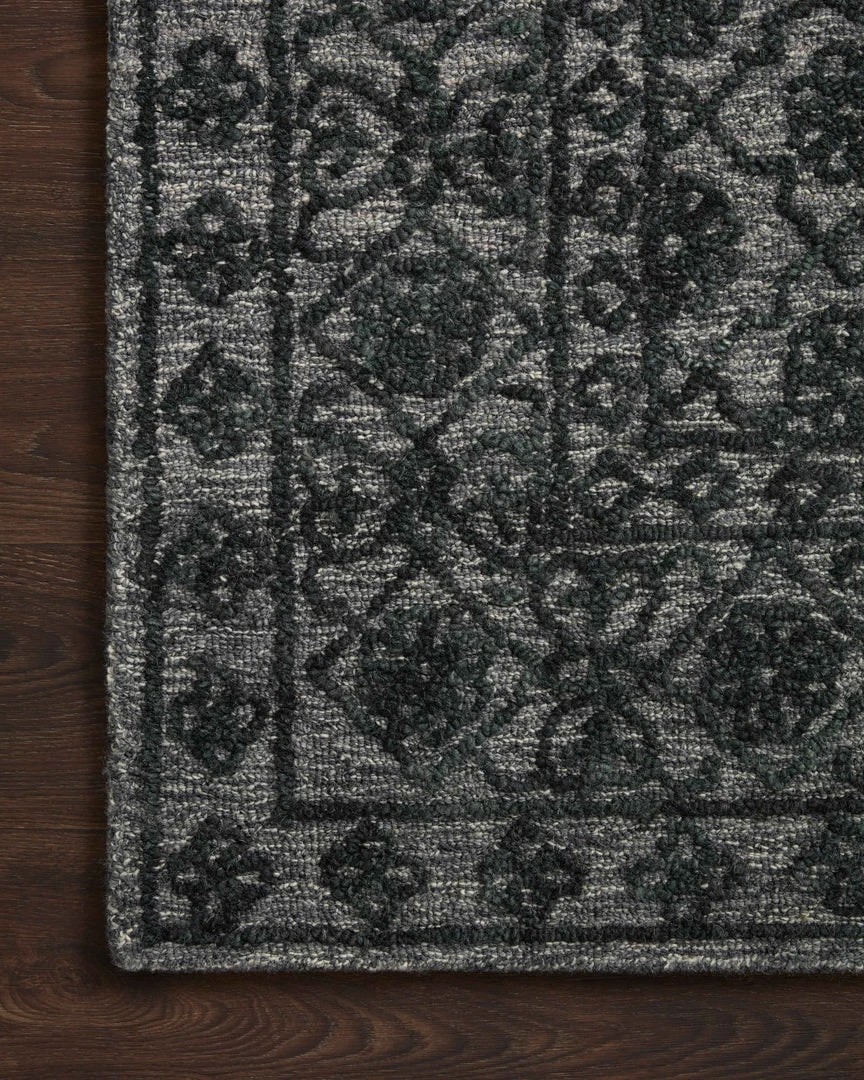 RUGS Loloi Cecelia Hand Tufted Smoke / Dk. Grey Rug 6 RUGS Loloi Cecelia Hand Tufted Smoke / Dk. Grey Rug