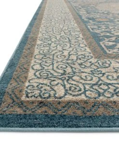 Loloi Century Power Loomed Blue / Sand Rug RUGS 16 Loloi Century Power Loomed Blue / Sand Rug RUGS