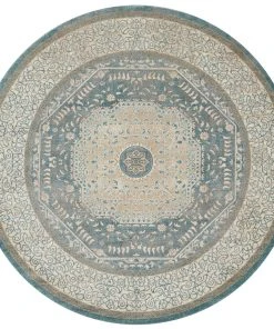 Loloi Century Power Loomed Blue / Sand Rug RUGS 17 Loloi Century Power Loomed Blue / Sand Rug RUGS