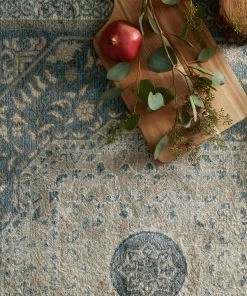 Loloi Century Power Loomed Blue / Sand Rug RUGS 12 Loloi Century Power Loomed Blue / Sand Rug RUGS