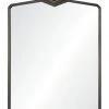 Celerie Kemble For Mirror Home Black Nickel & Gold Leaf Mirror DECOR